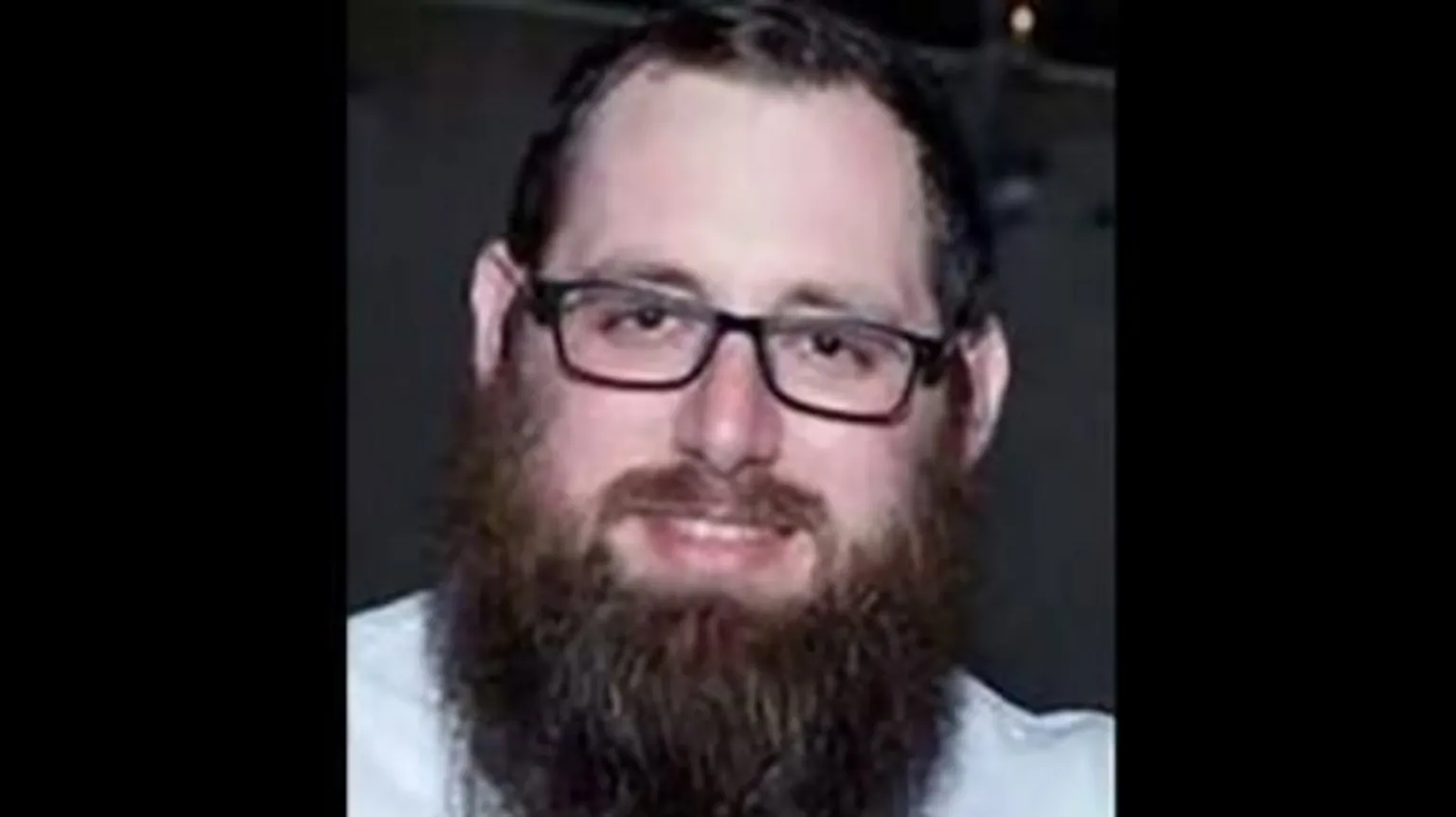 StandWithUs Rabbi Yaakov Levitan in white shirt wearing black glasses